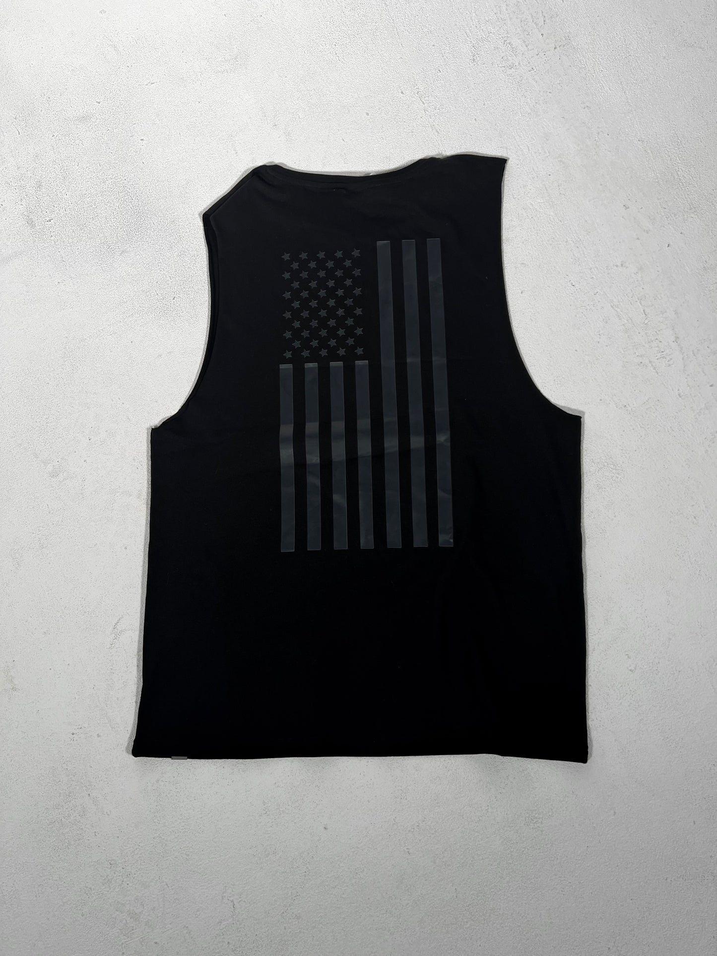 Black Athlete Flag Tank Top - Essentials Line