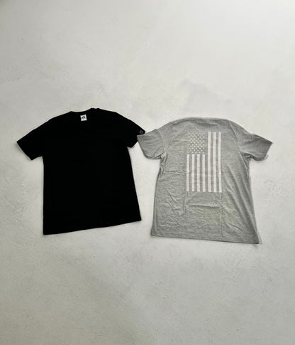 Heather Grey Flag Tee – Essentials Line